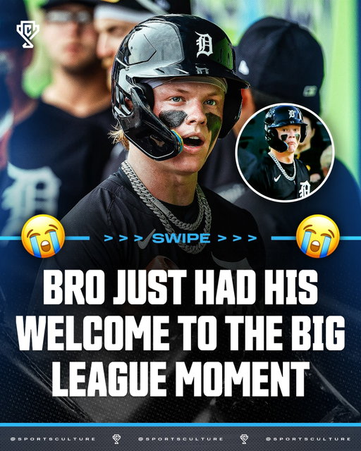 100+ MPH fastball and Max Clark’s head had him seeing God 😭😭😭

Definitely bro’s ‘Welcome to the MLB’ moment 😂

People don’t realize just how fast these pitches are throwing the ball 🙌😳

Follow US (@sportsculture) to stay tapped in if you love sports 🔥
