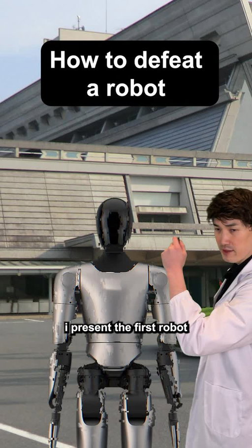 How to defeat a robot #comedy
