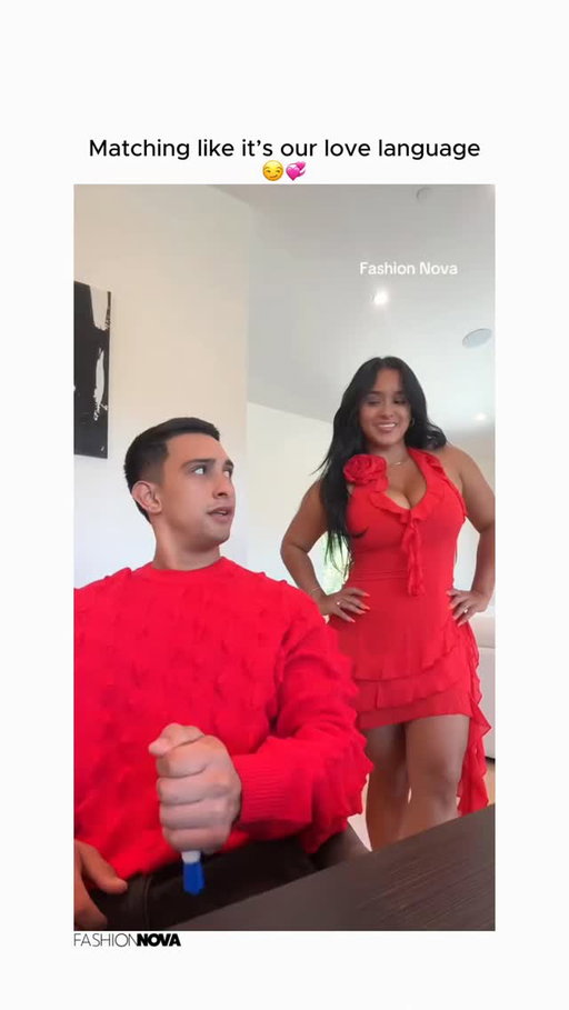 If we’re not matching… what are we doing? ❤️🔥

#couplevibes #matchingoutfits #relationshipgoals #stylecouple #ootd