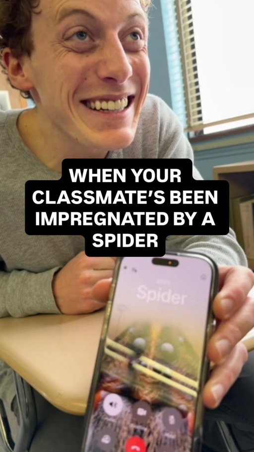 I don’t think our high school friend is going to Gurglefest #gurgle #gurgleusa #comedy #skit #spider