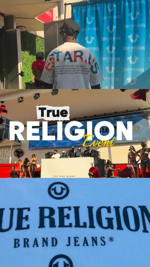Thank you @truereligion for the invitation and putting on an amazing event ‼️