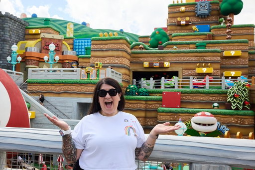The best kind of work trip 🎢❤️

New theme park unlocked ✅ I can’t wait to go back to #EpicUniverse 😍

📸 @amandaefriedman