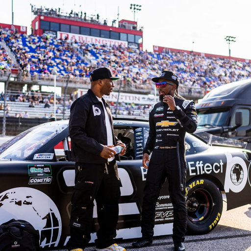 The coldest rookie with the coldest podcast network in the game 💪🏿🥶. 

@rajahcaruth_ held it down at the @nascar Darlington Raceway series for a 🔥 race. The Black Effect Podcast Network is proud to ride with the crew in a custom Black Effect Chevrolet Camaro. Swipe for the highlights of the race. 

THIS IS WHERE BLACK THOUGHTS LIVE 🔌