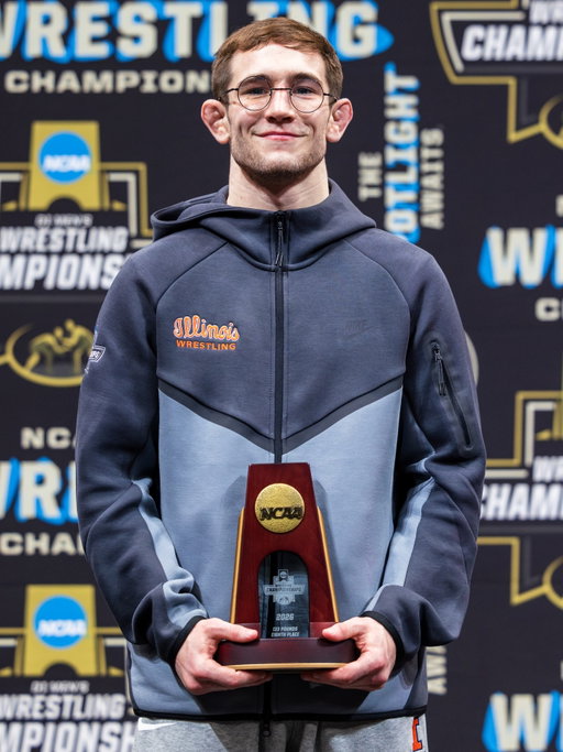 Lucas Byrd is now only the second four-time All-American in Illinois history!