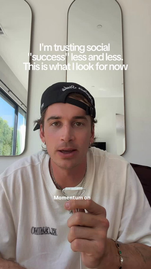 was just thinking about how views and the quality of views has changed and just how I am feeling when I look at somebody that has real traction, but is not doing anything in real life versus somebody who I see really making waves in the real world. Would really love to hear your thoughts on this!!!