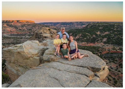 Much needed break with my family.  Loved getting to unplug and just spend time outside.  Palo Duro Canyon did not disappoint.