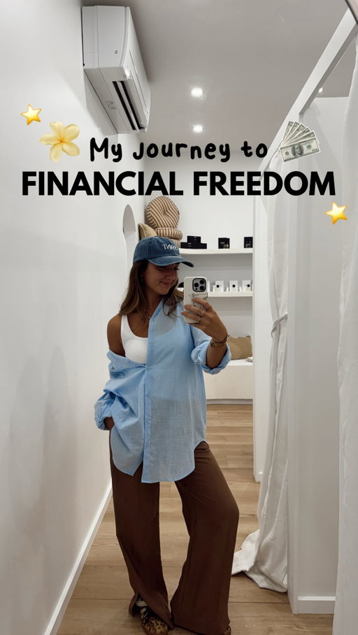 day 19 of trying to hit my first $100k … here’s exactly what I’m doing!⬇️🫶🏼
1.	Daily takeaway coffees.
I love them… but not $7 love them. I’d rather make it at home and keep that money working for me.
💸 TIP: If you save $7/day = ~$2,500/year. Invest it instead.

2.	Random “little” purchases that add up.
It’s never the big things… it’s the $20 here, $15 there that quietly drains you.
💸 TIP: Track your spending for 7 days. It’ll humble you.

3.	Buying things just because I’m bored.
Shopping is not a personality trait (I’m learning).
💸 TIP: Wait 24 hours before buying anything non-essential.

4.	Cheap clothes I don’t actually love.
I’d rather have a small wardrobe I’m obsessed with than a closet full of “meh”.
💸 TIP: If you wouldn’t wear it 10+ times, don’t buy it.

5.	Subscriptions I forget about.
If I’m not using it weekly… why am I paying for it?
💸 TIP: Go through your bank app and cancel anything you forgot existed.

7.	Paying for convenience 24/7.
Uber eats, Ubers, etc… convenient but expensive habits.
💸 TIP: Save convenience for when it actually matters.

i’m documenting everything i do to hit my first $100k —
follow if you want to do it with me 🫶🏼💸