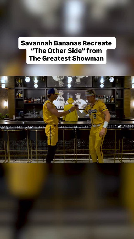 Y’all have been waitin’ for this one 👀

#savannahbananas #thegreatestshowman #musicvideo #viral #reels
