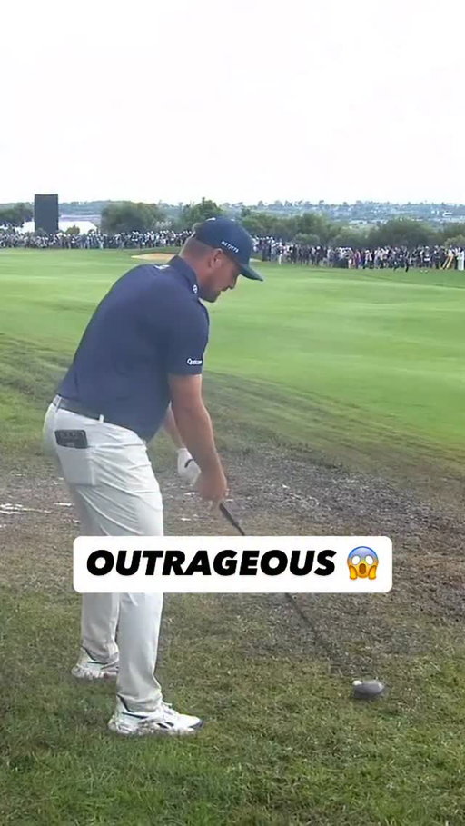@brysondechambeau SETS UP AN EAGLE PUTT IN THE PLAYOFF 😱

#LIVGolfSouthAfrica @crushers_gc