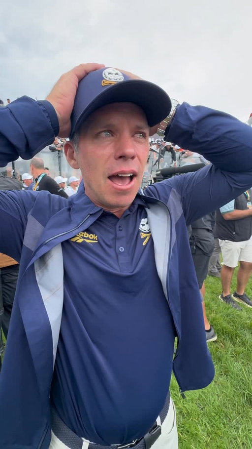 Emotional 🥹 - @paul_caseygolf broke SA hearts but shed a tear to thank the fans for an incredible tournament 🇿🇦🦏🇿🇦 @livgolfleague #golf #livgolf #southernguardsgc
