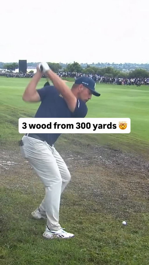 Clutchest shot in LIV Golf history 🔥
