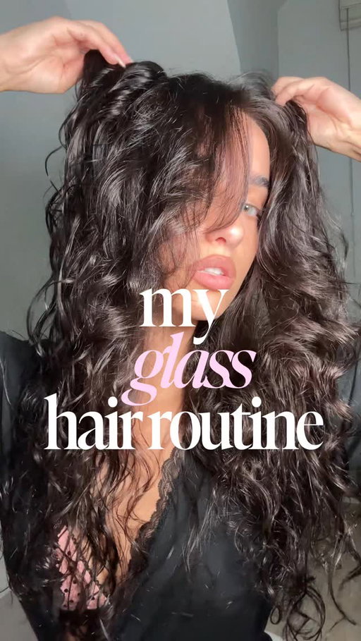 the glass hair routine I always reach for when my scalp needs a reset 💓 @medicube_global_official

#kbeauty #haircare #hairroutine #scalpcare #ad