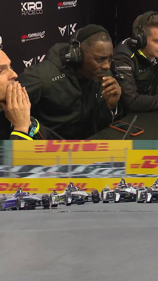 Valid reactions to watching THAT last lap 😅

@idriselba was really on the edge of his seat 

#CupraRavalMadridEPrix #FormulaE #Motorsport #Racing