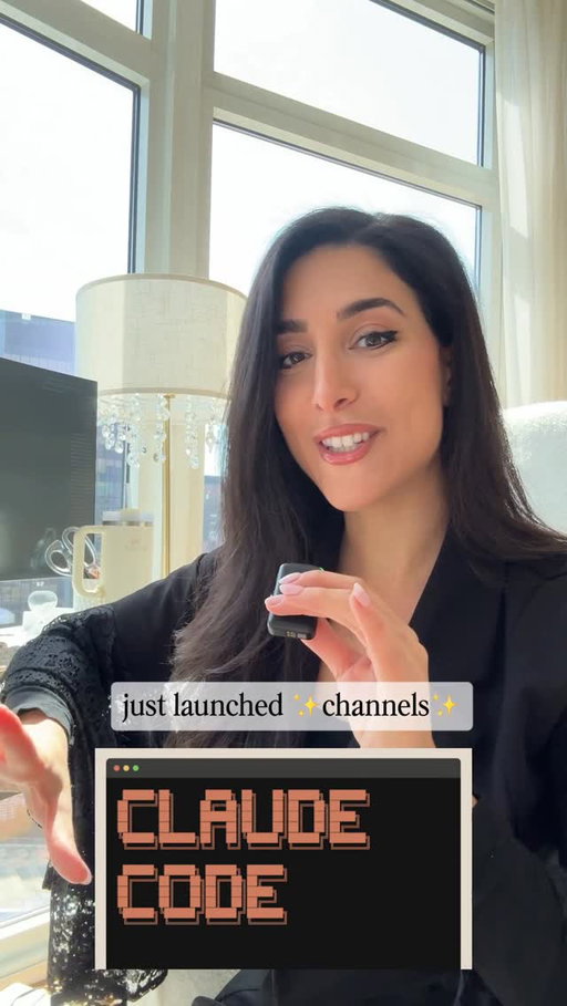 🤩 Claude Code just launched Channels! Let’s set it up together 🎉

Channels allow you to control your Claude Code sessions through select MCP’s, starting with Telegram and Discord

Comment ✨CHANNELS✨ & i’ll send the doc to your DM 

[AI Engineer, agentic AI, coding]