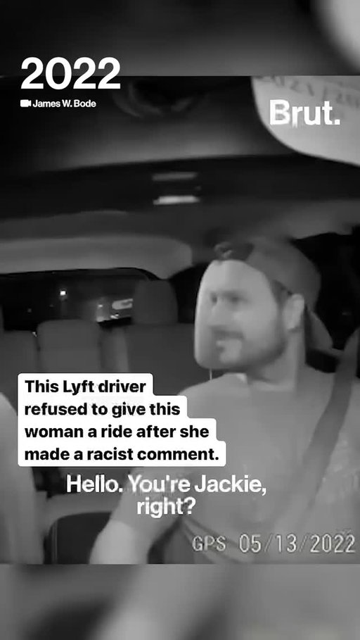 In 2022, this Lyft driver went viral after he refused to give a ride to a passenger who made a racist comment as they got into his car. #Lyft #RideShare #Dashcam