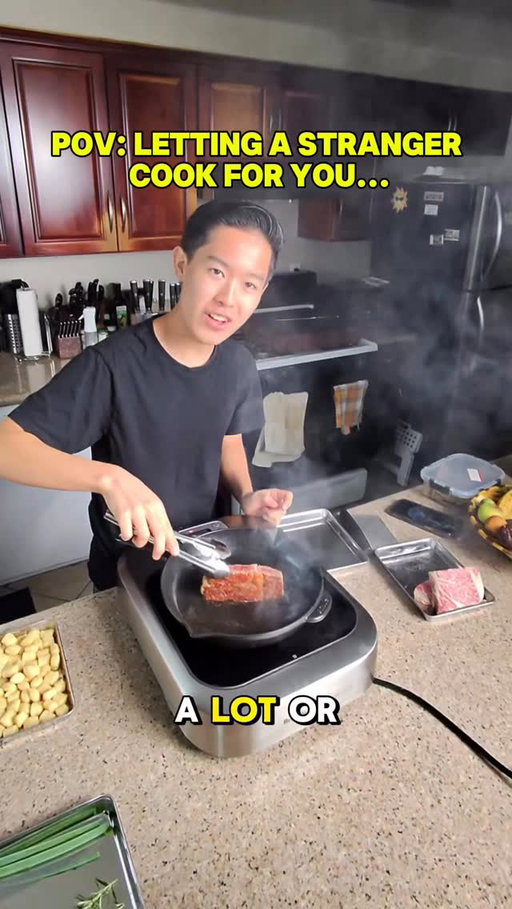 #pov #wholesome #stranger #cooking #wagyu