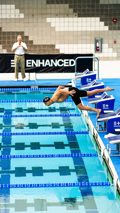 Will @kristian_gkolomeev do it again? 

Relive the most recent world record 50 freestyle from February 2025, then witness the future of human performance as the Enhanced athletes shatter more world records at the Enhanced Games in Las Vegas. 

Watch live to see if @kristian_gkolomeev can surpass the new time set by @cam_mcevoy.