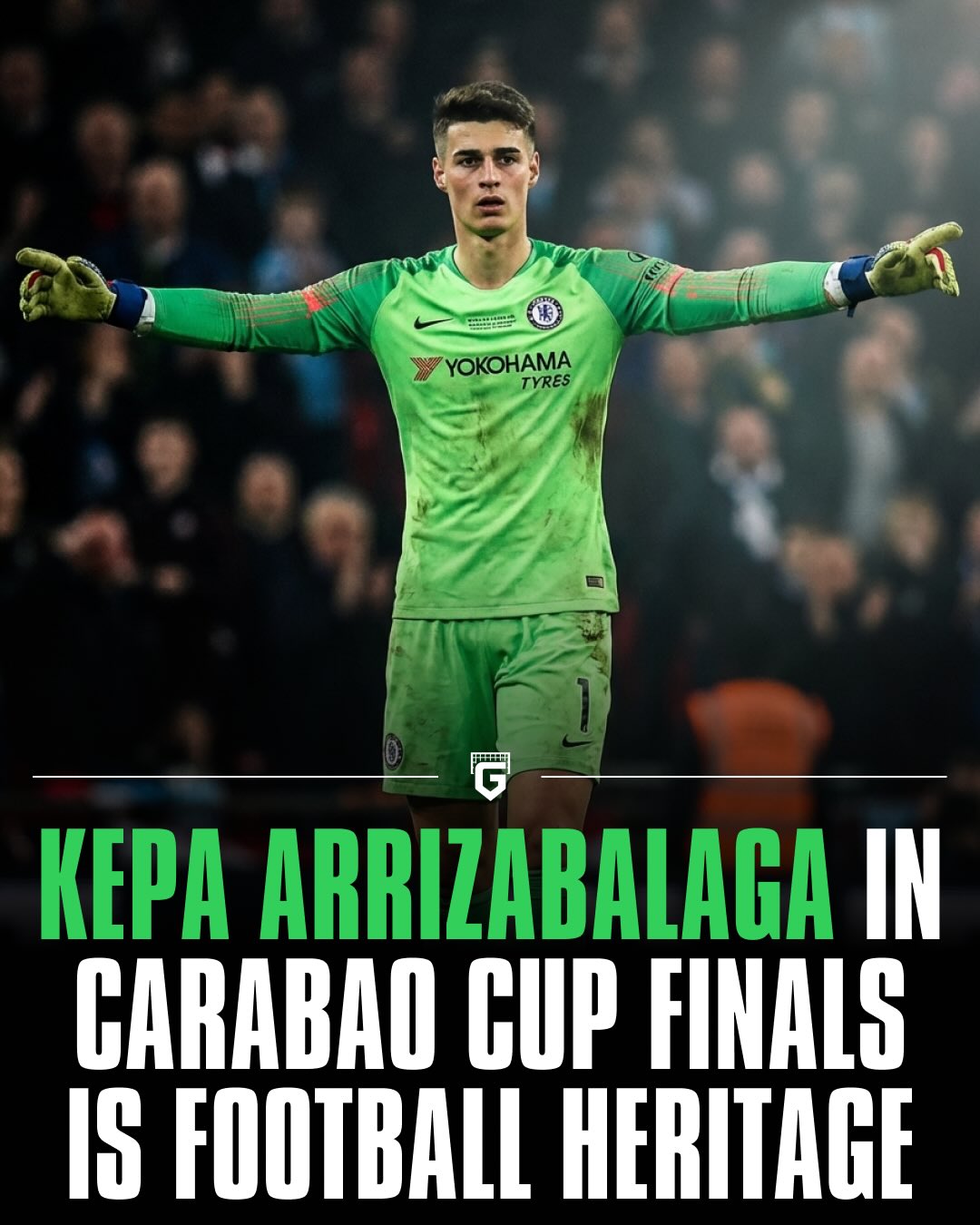 Another League Cup final, another moment to forget for Kepa 😬

2019: Refused to sub off in ET, Chelsea lose on pens

2022: Subbed on for shootout, missed his PK as Chelsea lose

2026: Mistake leads to first Man City goal

Football heritage 😅