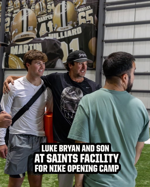 @lukebryan in the house 🏠