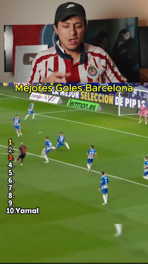 Top 10 mejores goles del Barcelona⚽️
