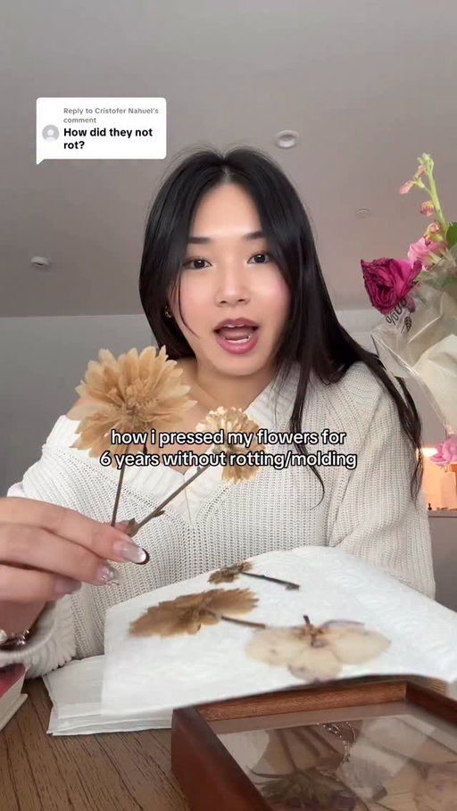 my tutorial on DIY pressed flowers!