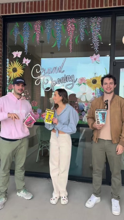 Thank you @bytembrownie for letting us carry your delicious brownies 🤤 and for making the trip to send you well wishes for our soft opening yesterday! 🥰💐

✨ 
•
•
•
•
•
•
#monmouthcounty #newjersey #charcuterie #cafe #smallbusiness