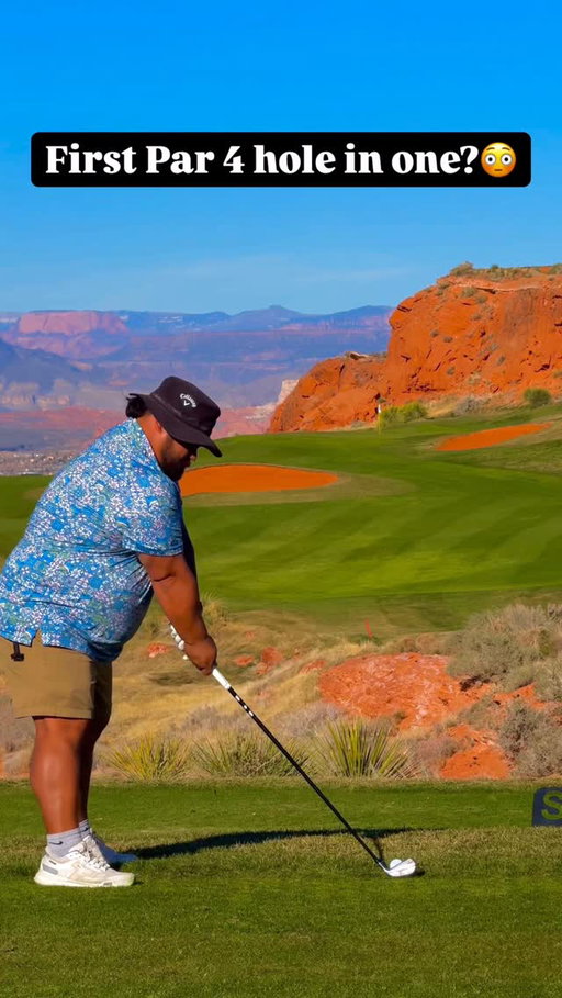 This would have been a crazy hole in one😳
•
#malosigolf #golf #goodgood #reels