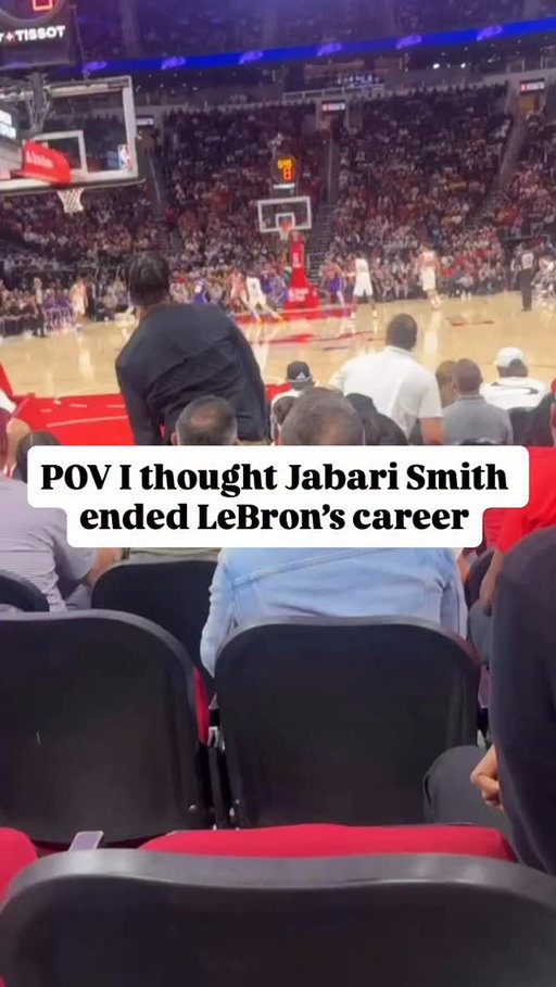 Dude thought we were gonna lose LeBron for good