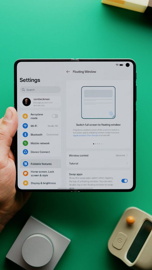 Turn Your Phone Into a Mobile Office! 

#OPPOFindN6 #UltimateFlatFold #PocketAISpace