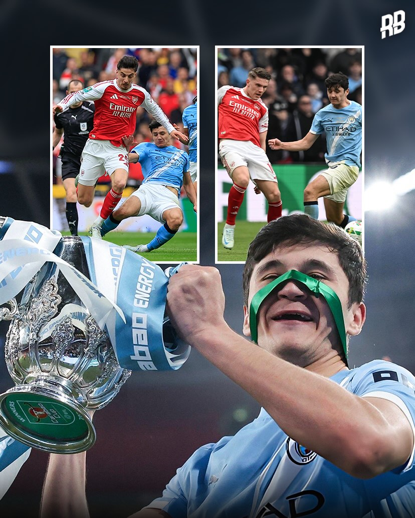 We need to talk about Abdukodir Khusanov… had a lot of doubters after his first few games for Man City but yesterday’s cup final proved exactly why he’s gonna be a huge part of City’s backline for years to come. 😮‍💨

No Ruben Dias, no Marc Guehi and no Josko Gvardiol had some people worrying about City’s defence but Khusanov put in a class performance to keep a clean sheet against the team at the top of the Premier League. ❌

Crazy to see how he dealt with Gyokeres and Havertz too… both such different players. I honestly think Khusanov has everything a centreback needs to go to the very top.

It’s not just this game either, Khusanov has been showing what he can do for a while now… 😮‍💨🇺🇿