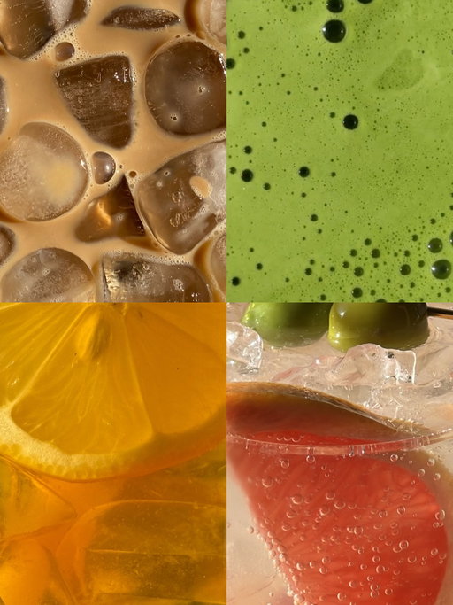 phone drinks first !! 🤳🏽☕️🍹🍵 

just some home café close-ups from the camera roll… 

#homecafe #coffee #matcha #espresso #cafe