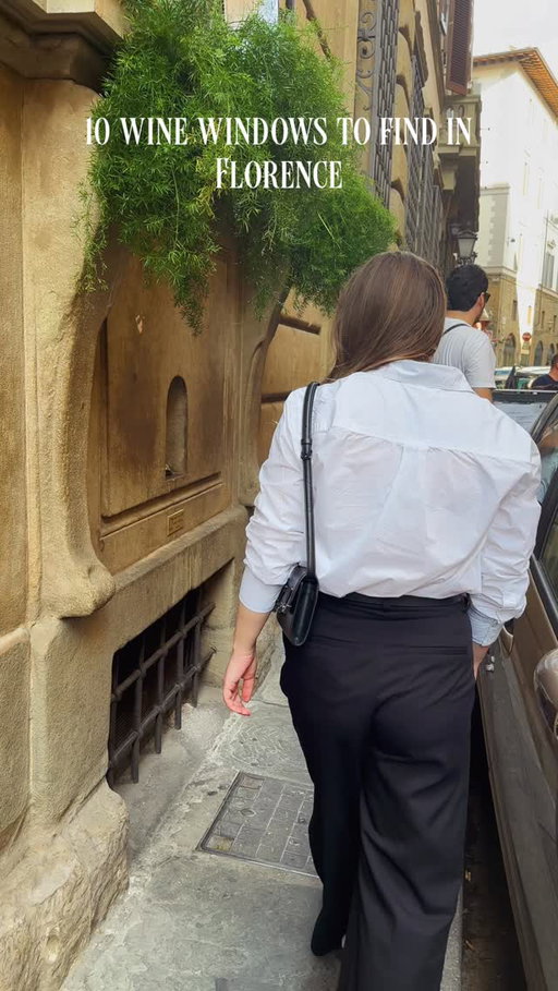 If Florence is on your list, save this for later because these little wine windows are such a fun thing to look out for while walking around the city.

📍 Cantina de’ Pucci
📍 Osteria Belle Donne
📍 Babae
📍 Il Latini
📍 Vivoli
📍 Osteria delle Brache
📍 DiVin Boccone
📍 La Buchetta Food & Wine
📍 Fiaschetteria Fantappié
📍 Pietrabianca

Such a fun little detail to add to your Florence itinerary if you want your trip to include more than just the obvious spots. Perfect for anyone planning a Florence trip, building a Tuscany itinerary, or looking for unique things to do in Florence and small details that make a city feel special.

Save this for your Florence trip planning and your Italy itinerary.

Opening days and serving times can change, so always check directly before you go.

All video footage is original and created by @sparklingescapes Please do not reuse without permission.
