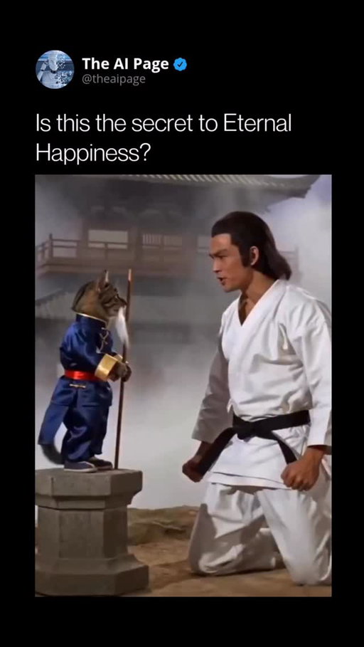 What looks like a random meme is starting to look a lot like the future of filmmaking.

A simple prompt can now turn into a full cinematic scene with lighting, motion, and storytelling that feels close to a real movie, and the shift is not just visual anymore, AI is beginning to capture mood, pacing, and narrative flow in a way that feels intentional.

This changes the game, because creating scenes like this used to require studios, teams, and large budgets, while now the main input is the idea itself and how well you can direct it through prompts.

Memes are slowly turning into mini films, and the line between internet content and cinema is starting to fade.

Follow @theaipage for daily updates on artificial intelligence, robotics, and technologies shaping the future. 🦾

This content is shared strictly for educational purposes. DM us for credit/removal. (No copyright intended)

#ArtificialIntelligence #AIFilmmaking #Future
