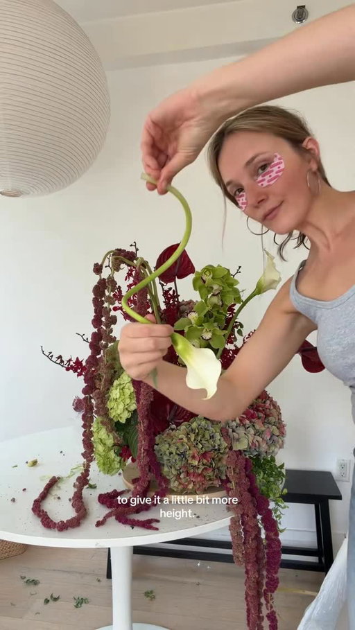 The eye masks were necessary this week #nycflorist