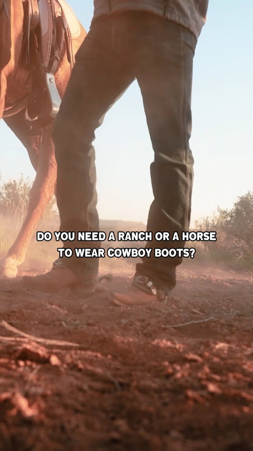 It ain't about where you've been. It's about where these boots make you want to go.