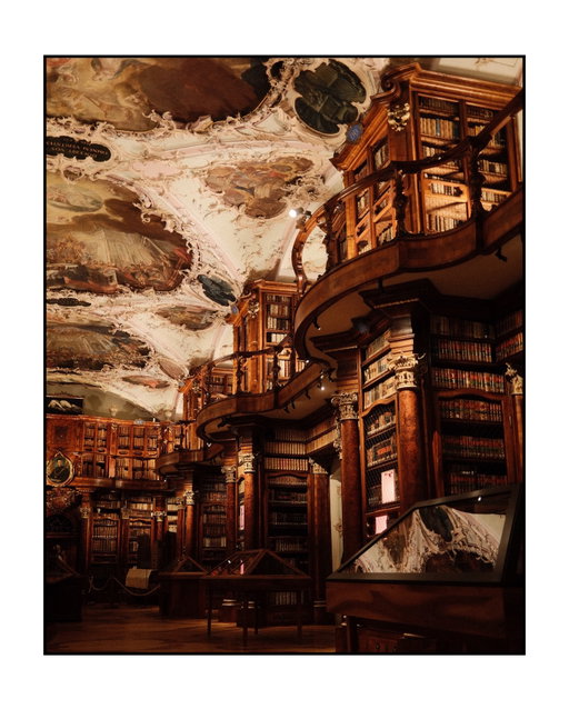 Money will come and go, but I may only have one chance to photograph one of the world’s oldest libraries 🥹

The St. Gallen Abbey Library (located in St. Gallen, Switzerland) dates back to 612 AD. It holds 2,100 manuscripts, 170,000 books —many of which are over a thousand years old, and is the oldest library in Switzerland. 

I cried when I saw this ceiling in real life. 
I hope even one of my photos has captured even a fraction of how stunning this place is. 

Captured on: Fujifilm x100vi. 
#switzerland #fujifilm #bucketlisttravel #stgallen #travelphotography