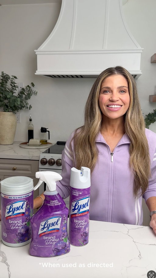 #ad Elimination night is better when I’m the one doing it. @lysol Lavender & Cotton Blossom scented products kill 99.9% of germs* and the refreshing fragrance helps set the stage on the road and at home, leaving your space showtime ready! @dwtstourofficial 
#LysolPartner #BehindTheClean