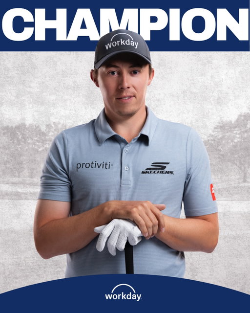CHAMPION in Florida 🏆 after a close second finish at The Players last week, @mattfitz94 bounces back to win @valsparchamp! His 3rd @pgatour title! 🌟

#workday #WDAYAmbassador #golf #pgatour