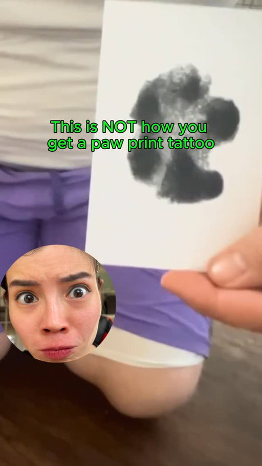 You’ve been doing paw prints the hard way this whole time 😭🐾 No ink. No mess. No stressed pup. Just take a pic, upload to Tatship, and see exactly what your tattoo will look like before you even book your appointment. 🖤 #PetTattoo #DogTattoo #tatship #tattooart #tattoodesign