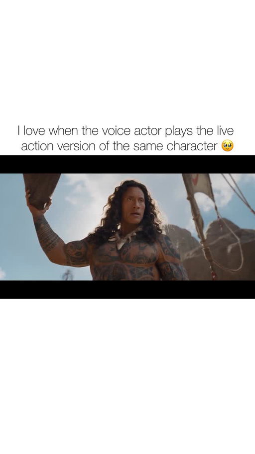 “Moana” trailer 
#moana #disney #therock