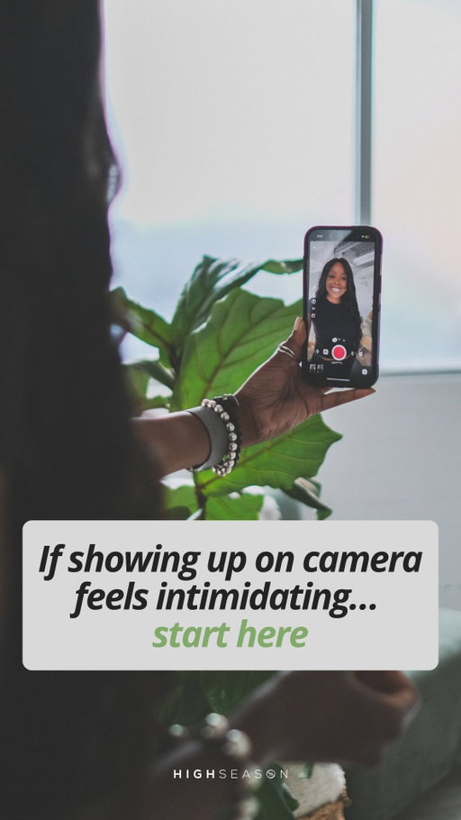 Putting your face out on the internet can literally transform your life.

If being on camera feels uncomfortable right now… we get it.

Tiffany avoided it for years 😬

But committing to showing up changed everything for our business, our brand, our community (love y’all), and the opportunities we’ve had.

So if you’re at the beginning of that journey, we made something to help.

Our free On-Camera Confidence Guide will walk you through how to start, without overthinking it.

Comment “GUIDE” and we’ll send it to you.