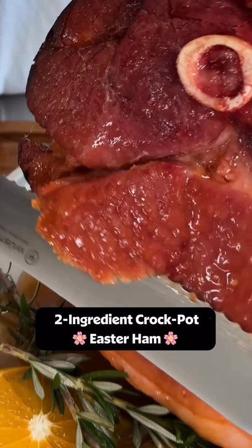 Two ingredients + a slow cooker = the perfect Easter meal! 🐣🌸

No need to overcomplicate things, this 2-Ingredient Crock-Pot Easter Ham is foolproof! 🍖 Get the full recipe down below or at the link in the @allrecipes bio!

Ingredients:
2 cups packed brown sugar
1 (8 pound) cured, bone-in picnic ham

Directions:
Gather the ingredients.

Spread about 1 1/2 cups of brown sugar on the bottom of a slow cooker.

Place ham on the brown sugar with the flat side facing down; you might have to trim it a little to make it fit.

Use your hands to rub the remaining brown sugar onto the ham. Cover, and cook on Low for 8 hours.

Serve and enjoy!

🧑‍🍳: @nicolemcmom 

#springsocial #ham #slowcooker #slowcookerrecipes #slowcookerham