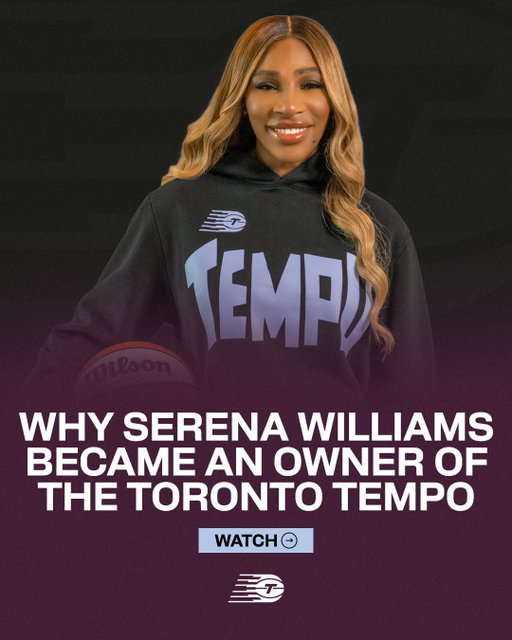 Trailblazer. Champion. Investor for a better future in women’s sport.

Serena Williams has always set the standard for athletics, both on and off the court. 

For her, becoming an owner in the Toronto Tempo didn’t just mean being part of history, but bringing her expertise and drive for advancing growth in sport to the forefront.