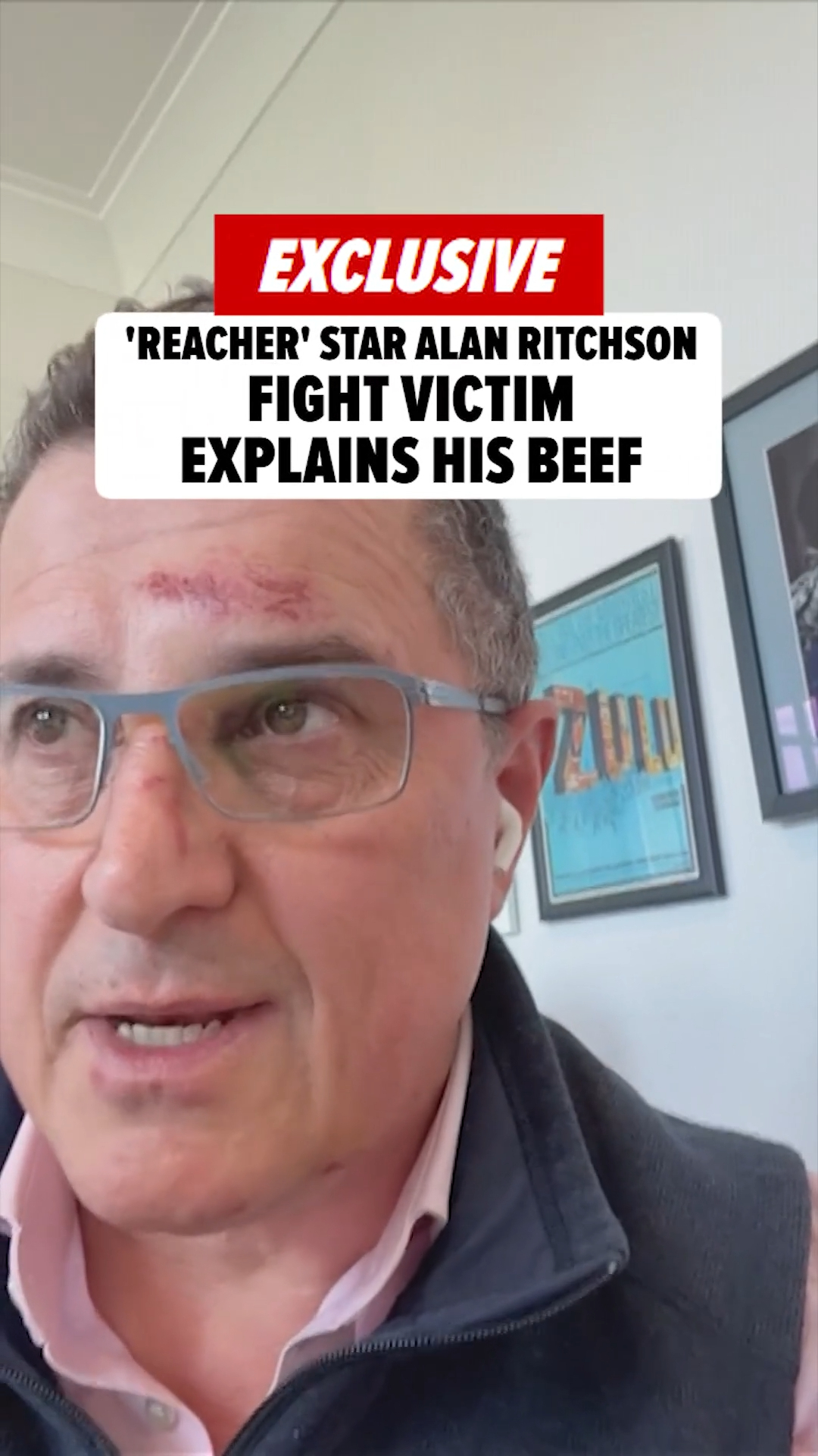 😳 Alan Ritchson’s on-camera fight is getting an explanation  the other guy says he confronted the Reacher star over allegedly reckless driving.

He claims that’s what sparked the altercation.