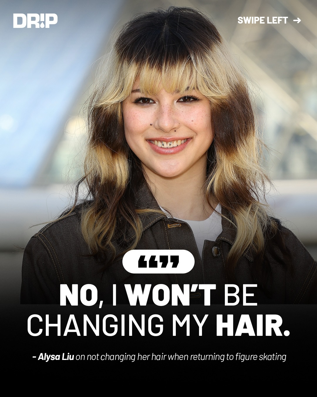 Alysa Liu recently sat down with Nike and opened up about setting stronger boundaries, saying she’s learning to say no to things she used to say yes to, including changing her hair.

Reflecting on it, Liu said, “I like to hear people out and I like to try new things but I trust my instincts. When I came back to figure skating, people said I would have to change my hair and I said, ‘No, I won’t be changing my hair.’ People give me song suggestions, and I’ll take them into consideration, but if I don’t like something, I’m not going to skate to it. I want to make choices that feel like me.”

Thoughts on this mindset?