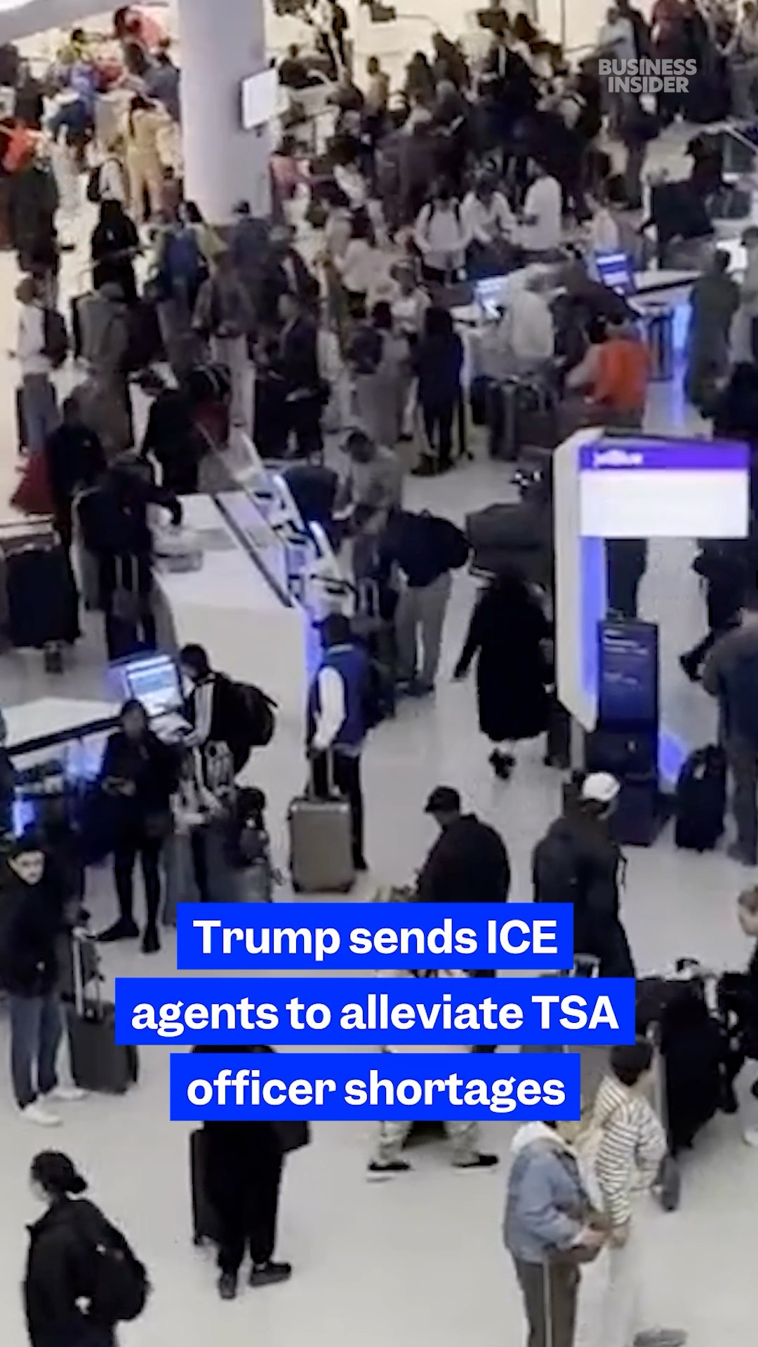 #Trump is sending #ICE agents to fill a #TSA officer shortage during the government shutdown, but a major #federal union warns this could create #safety risks.