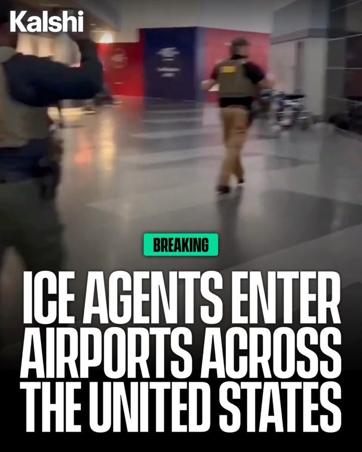 ICE agents have been deployed to airports across the U.S. to support TSA as staffing shortages lead to growing delays. 

Traders give a 43% chance that DHS gets funded before April.