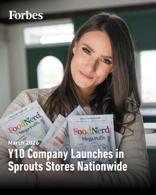 @FoodNerdInc (Y10) is now available in @Sprouts stores nationwide, bringing a new approach to baby and toddler nutrition. 👶🏻

Recently featured by @Forbes, the company is focused on nutrient-dense foods designed for a child’s first 1,000 days—one of the most critical windows for development.

Built in Buffalo. Now reaching families nationwide. Link in bio. 🥦