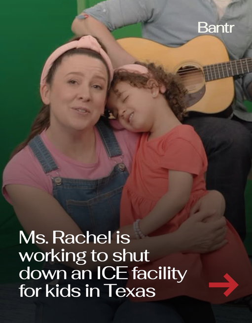 Ms. Rachel is continuing to use her platform for good.

In a recent interview, the children’s entertainer said she is working with lawyers and immigration advocates to try to shut down the Dilley Immigration Processing Center in Texas, where children are being held with their families.

She recently spoke with children inside the facility over video calls and described the experience as “devastating.” 

One 9-year-old told her he wanted to leave so he could attend his spelling bee, while another young child had gone days without a bowel movement and was struggling to eat due to untreated health issues.

Ms. Rachel said seeing and hearing what the kids were going through was difficult to process, calling it something she never expected to encounter firsthand.

The facility currently holds dozens of children and families, and her efforts are part of a broader push to change how children are treated in detention.

Media via Shutterstock/@msrachelforlittles

#bantrparents #msrachel #kids