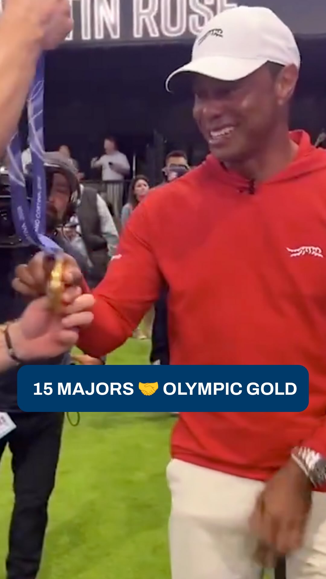Tiger Woods catches up with Team USA hero Matthew Tkachuk @tglgolf

📺 ESPN2